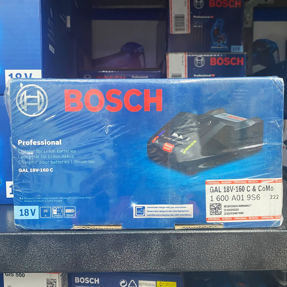 Bosch GAL 18V-160 C 18V Battery Fast Charger (Open Seal) | Discounts by KHM Megatools Corp. Bosch GAL 18V-160 C 18V Battery Fast Charger (Open Seal) | Discounts by KHM Megatools Corp.